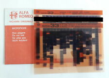 Alfa romeo microfiche usato  Catania