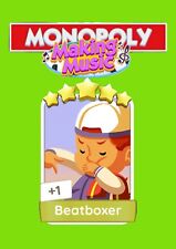 Monopoly go 5 estrellas tarjeta pegatina # Set 20 Beatboxer segunda mano  Embacar hacia Argentina
