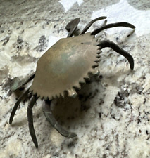 Vintage brass crab for sale  Boerne