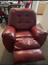 3 set red sofa recliners for sale  Brandon