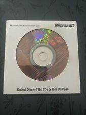 CD disco com chave do produto Microsoft Office Basic Edition 2003 comprar usado  Enviando para Brazil