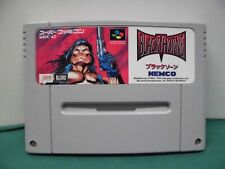 SNES -- BLACK Thorne -- Super famicom. ação. Jogo do Japão. 15552 comprar usado  Enviando para Brazil