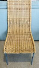 Wicker dining chairs for sale  ASHFORD