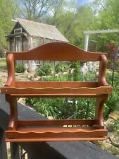 Vintage Wooden Spice Rack Shelf Wall Mount Tabletop 2 Tier Marion-Kay  Products, used for sale  Shipping to South Africa