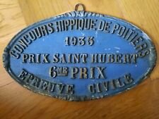 Ancienne plaque bleue d'occasion  Montigny-le-Bretonneux
