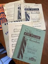 accordion sheet music for sale  Wilkes Barre
