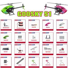 Goosky S1 Helicóptero Lipo Bateria Lâmina Principal Eixos Varas de Ligação Cauda Boom Motor, usado comprar usado  Enviando para Brazil