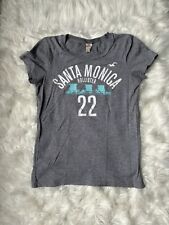 Camiseta bebê Y2K Hollister cinza Santa Monica Pier gráfica tamanho G comprar usado  Enviando para Brazil