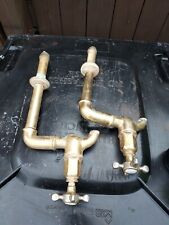 Brass Taps.  Hot N Cold Will Clean Up Nice for sale  Shipping to South Africa