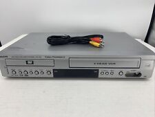 Sanyo DVW-7100 DVD VCR combo gravador player de fita VHS testado sem controle remoto com cabos  comprar usado  Enviando para Brazil