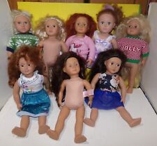 Lote de 8 bonecas tamanho completo 18" Our Generation por Battat sardas de cabelo vermelho - loira comprar usado  Enviando para Brazil