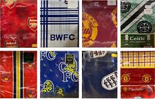 Football curtains pair for sale  LONDON