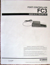 Manual de serviço e lista de peças para o pedal de sustentação do controlador de pé Yamaha FC3. comprar usado  Enviando para Brazil