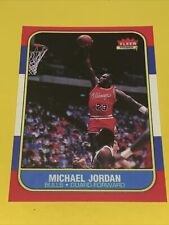 Used, 1986-87 Fleer #57 Michael Jordan (RC)  **Please Read Description•• Sharp Card for sale  Muncie