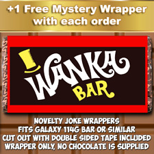 Wanka chocolate bar for sale  PETERHEAD