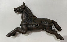 ANTIQUE CAST IRON Running CARRIAGE HORSE Fabulous 6” for sale  Shipping to South Africa