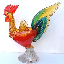 murano glass cockerel for sale  BIRMINGHAM
