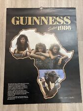 Guinness calendar 1986 for sale  GAINSBOROUGH