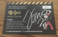 Vasco rossi autografo usato  Udine