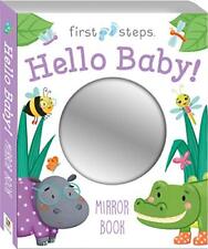 First Steps Hello Baby Mirror Book Book The Cheap Fast Free Post, usado segunda mano  Embacar hacia Argentina