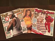 Revista Rolling Stones - Lote de edições de artistas de hip hop (3 edições) Beyoncé, usado comprar usado  Enviando para Brazil