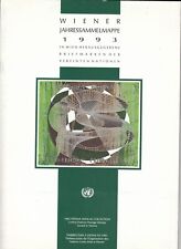 ONZ  Wiedeń 1993 - NARODÓW ZJEDNOCZONYCH  ROCZNY STEMPLE FOLDERS -used, używany na sprzedaż  PL