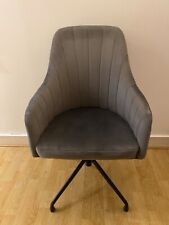 Grey upholstered dining for sale  LONDON