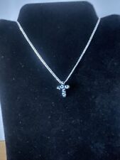 Blue diamond cross for sale  UK