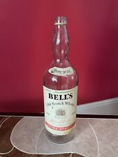 Vintage  Bell's Whisky 4.5L Empty Whiskey Bottle || COIN STORAGE / UPCYCLE PROJ for sale  Shipping to South Africa