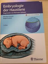 Embryologie haustiere auflage gebraucht kaufen  Hannover