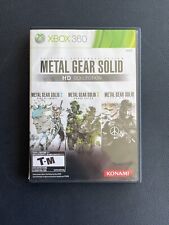 Xbox 360 Metal Gear Solid HD Collection 2011 2 discos CIB completo testado funcionando, usado comprar usado  Enviando para Brazil