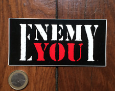 Enemy you autocollant d'occasion  Paris X