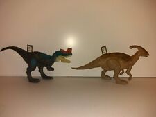 Lote de bonecos Jurassic World Dinosaur Figure Genyodectes Serus & Parasaurolophus comprar usado  Enviando para Brazil