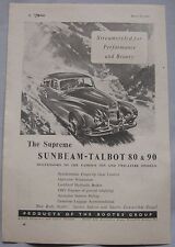 1949 sunbeam talbot for sale  DARWEN