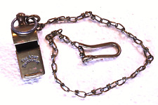 police whistle chain vintage for sale  Spartanburg