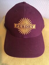 Purdey burgundy cotton for sale  SOUTH CROYDON