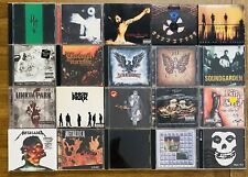 Lote de 20 CDs de Metal, usados, The Misfits, Metallica, Limp Bizkit, Mastedon, etc comprar usado  Enviando para Brazil