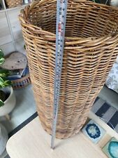 Tall wicker basket for sale  WHITSTABLE