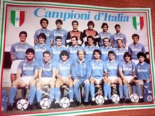 Poster calcio napoli usato  Napoli