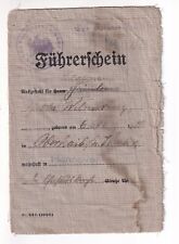Führerschein deutschland 1930 gebraucht kaufen  Karben