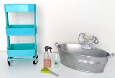 Our Generation - Pet Grooming Salon Replacement accessories Tub Cart Bottles, used for sale  Shipping to South Africa