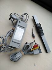 Official Nintendo Wii Replacement Cables - Power Supply AV Cable & Sensor Bar, used for sale  Shipping to South Africa