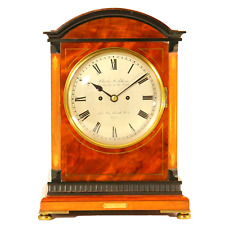 Antique clock mahogany for sale  LARBERT