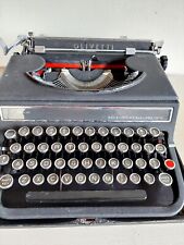 Olivetti Studio 42 Typewriter Working Plus CarryCase & Manual & New Ribbon 1940s, used for sale  Shipping to South Africa