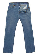 Levi's 501 Herren Jeans Hose W36 L36 36/36 blau mittelblau stonewashed gerade, usado comprar usado  Enviando para Brazil