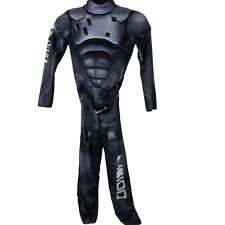 Fortnite Halloween Costume Kids Size 10 Black Gray Youth Jumpsuit for sale  Shipping to South Africa