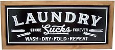 Metal laundry sign for sale  Ft Mitchell
