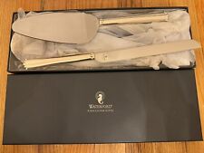 Waterford 🌟 Lismore Bead Cake Knife and Server Set 🌟 New Open Box for sale  Shipping to South Africa