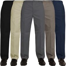 Calças masculinas de rugby cintura elástica trabalho casual calças inteligentes todos os tamanhos W32 – 60, usado comprar usado  Enviando para Brazil
