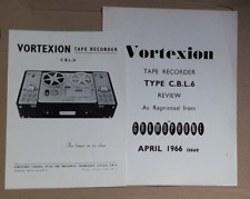 Vortexion tape recorder for sale  IPSWICH